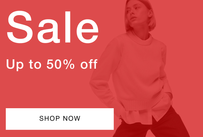 up to 50% off women's sale