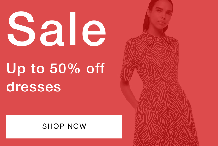 up to 50% off dresses